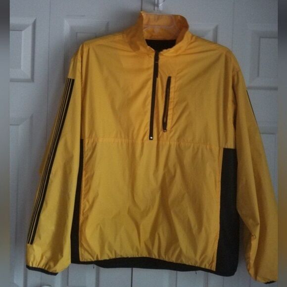 Old Navy Gold and Black Shell with 3 Pockets Size Large - Picture 8 of 8